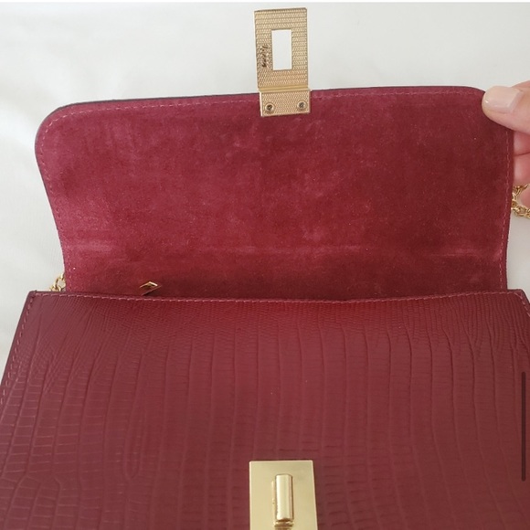 Gorgeous Red Leather Viola Castellani Purse MADE IN ITALY - Picture 12 of 16